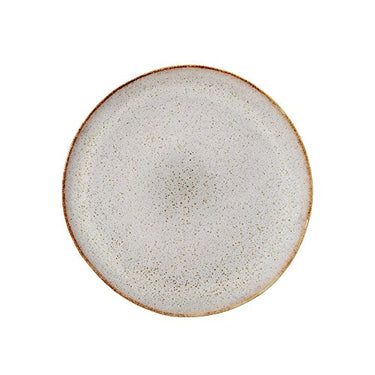 Bloomingville Teller Sandrine, grau, Keramik, 22 x 2,5 cm im Sale